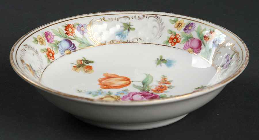 Dresdner Art (Smooth) Fruit/Dessert (Sauce) Bowl by Schumann - Bavaria-1