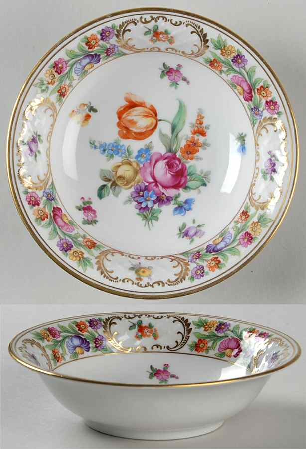 Dresdner Art (Smooth) Coupe Cereal Bowl by Schumann - Bavaria-1
