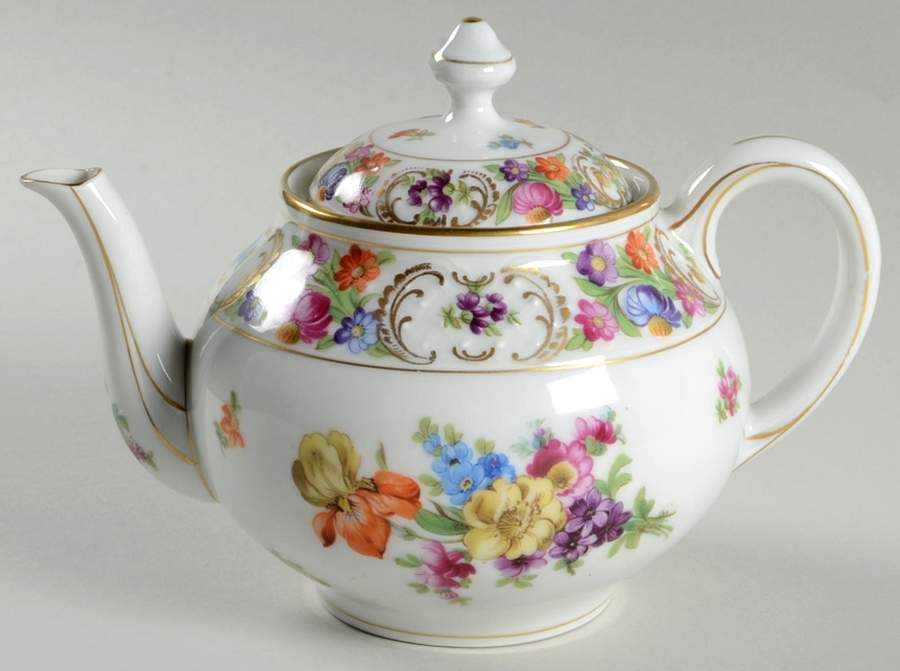 Dresdner Art (Smooth) Mini Teapot & Lid by Schumann - Bavaria-1
