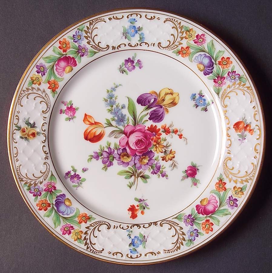 Dresdner Art (Smooth) Plate Wall by Schumann - Bavaria-1