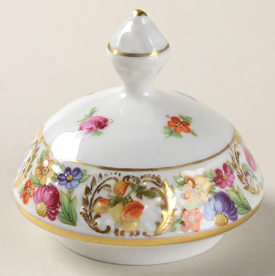 Dresdner Art (Smooth) Lid for Sugar Bowl by Schumann - Bavaria-1