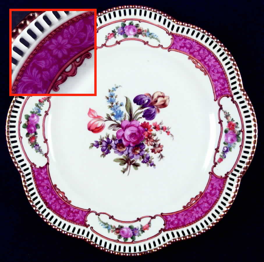 Dresdner Art Dinner Plate by Schumann - Bavaria-1