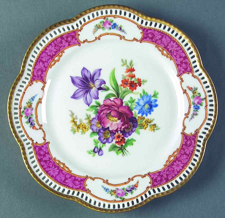 Dresdner Art Salad Plate by Schumann - Bavaria-1