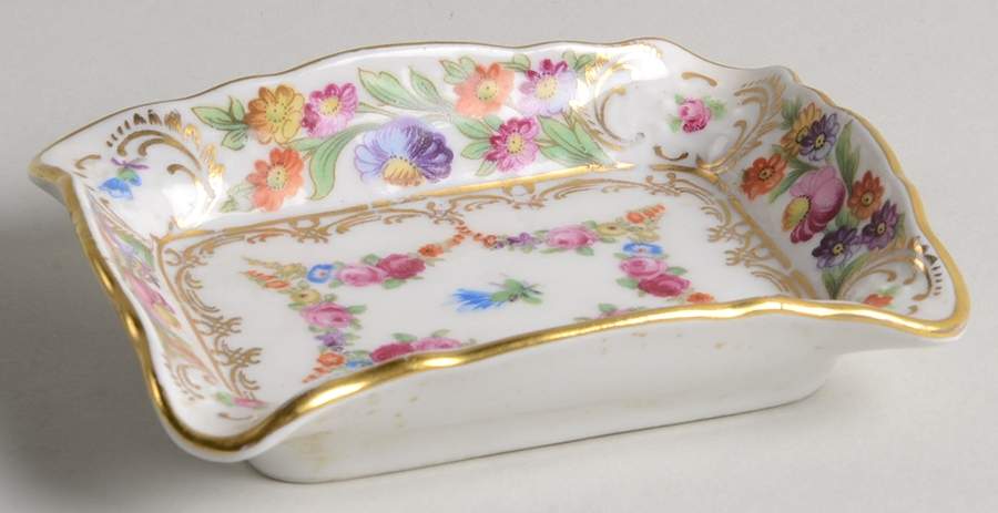 Dresden Garland Small Ashtray by Schumann - Bavaria-1