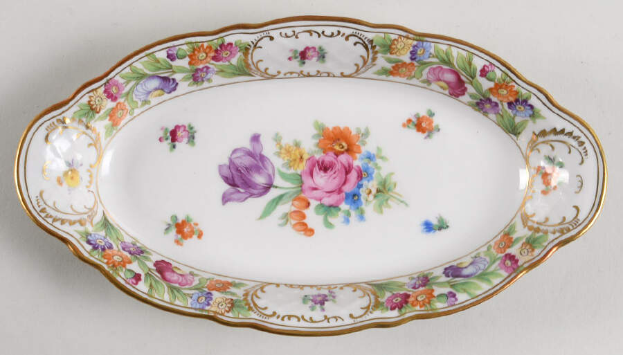 Empress Dresden Flowers Relish by Schumann - Bavaria-1