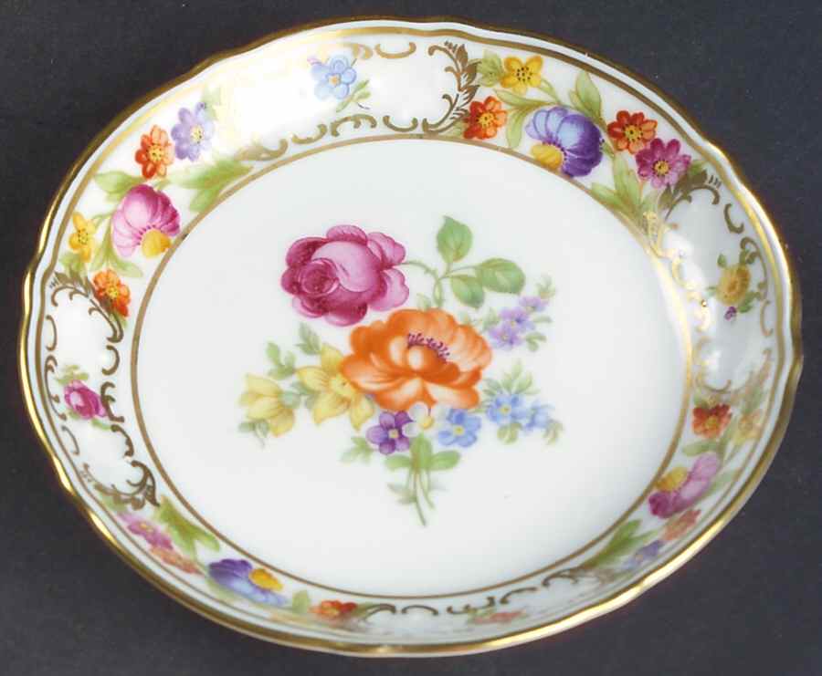 Empress Dresden Flowers Coaster by Schumann - Bavaria-1