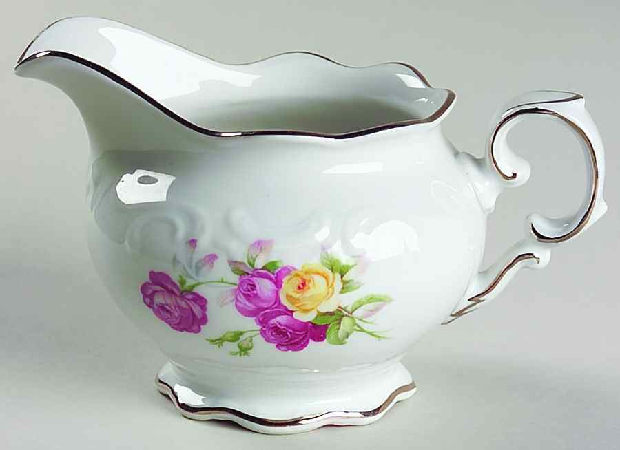 Empire Rose Creamer by Schumann - Bavaria-1