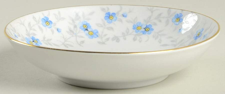 Forget Me Not (Coupe) Fruit/Dessert (Sauce) Bowl by Schumann - Bavaria-1