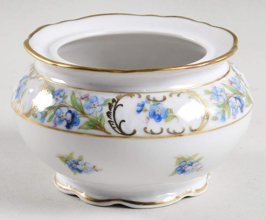 Forget Me Not (Rim, Not Pierced) Mini Sugar Bowl No Lid by Schumann - Bavaria-1