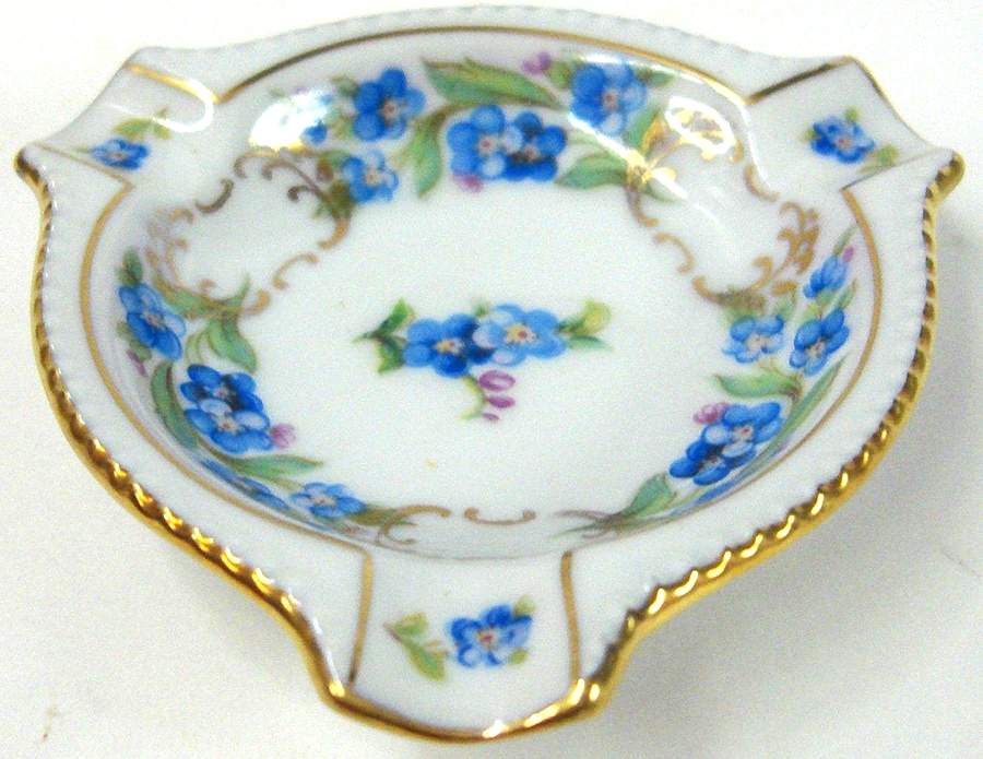 Forget Me Not (Rim, Not Pierced) 3" Ashtray by Schumann - Bavaria-1