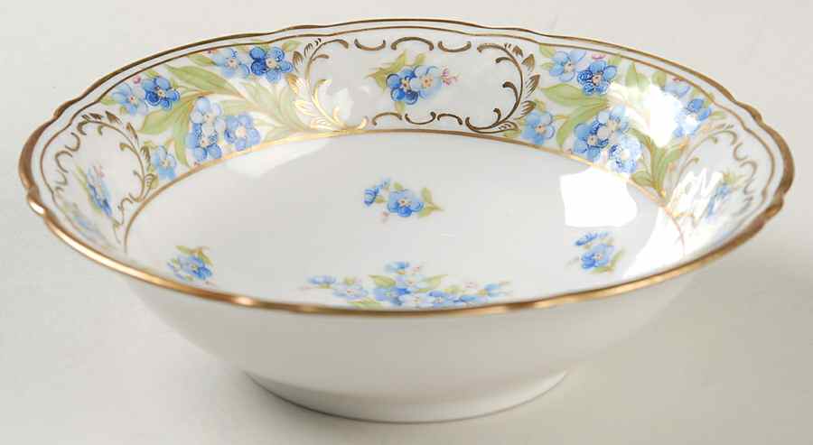 Forget Me Not (Rim, Not Pierced) Coupe Cereal Bowl by Schumann - Bavaria-1