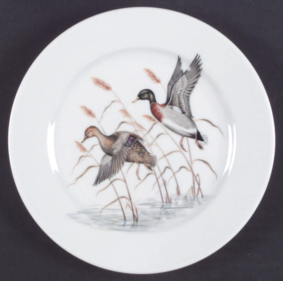 Game Birds Salad Plate by Schumann - Bavaria-1
