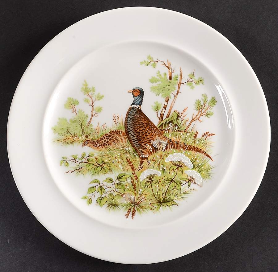 Game Birds Salad Plate by Schumann - Bavaria-1