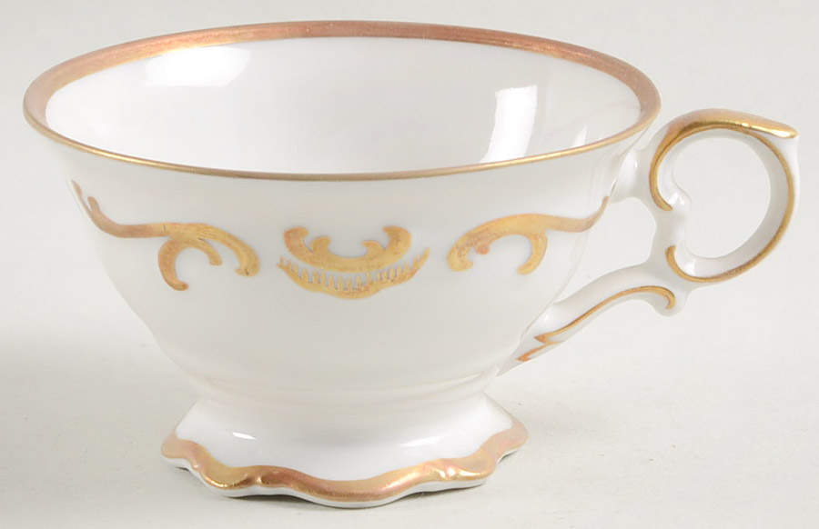 Golden Elegance Footed Demitasse Cup by Schumann - Bavaria-1