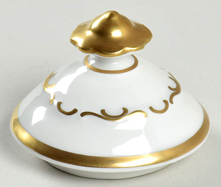 Golden Elegance Lid for Sugar Bowl by Schumann - Bavaria-1