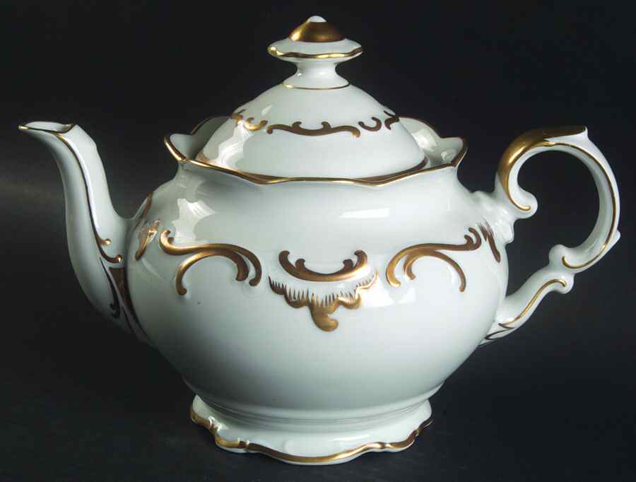 Golden Elegance Teapot & Lid by Schumann - Bavaria-1
