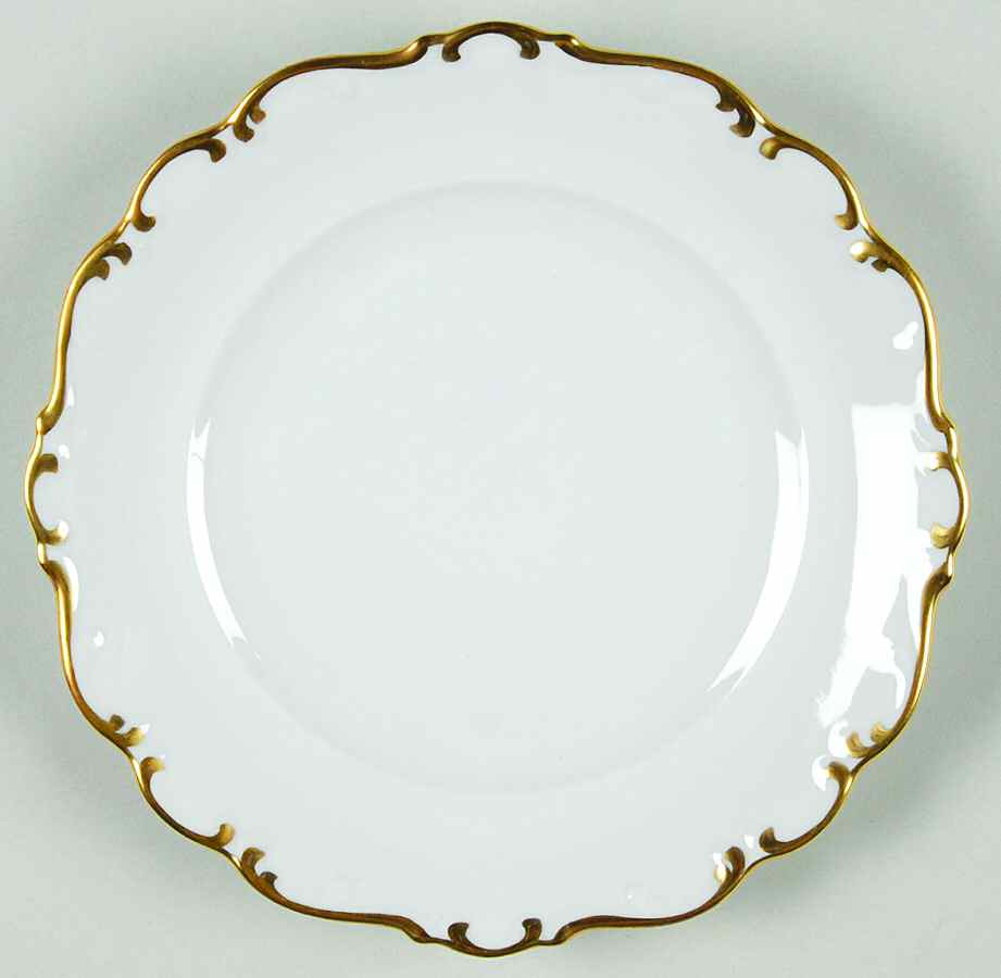 Golden Elegance Bread & Butter Plate by Schumann - Bavaria-1