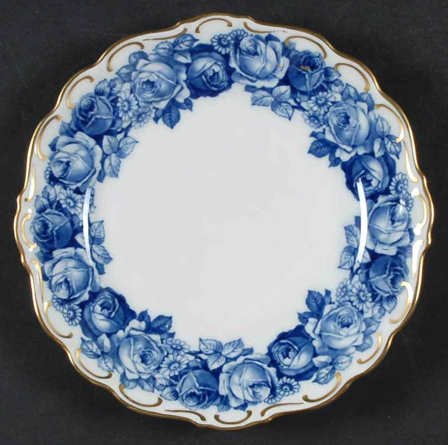 Heirloom Blue Salad Plate by Schumann - Bavaria-1
