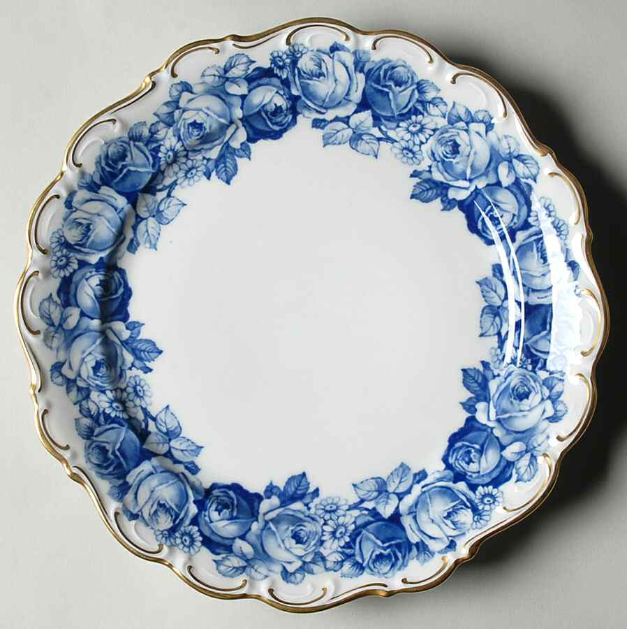 Heirloom Blue Dinner Plate by Schumann - Bavaria-1