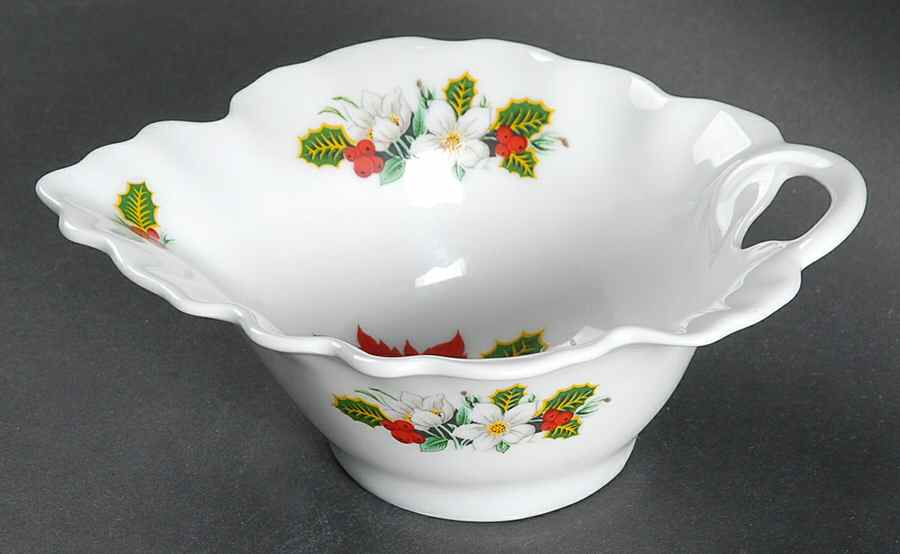 Holiday Bouquet Nut Dish by Schumann - Bavaria-1