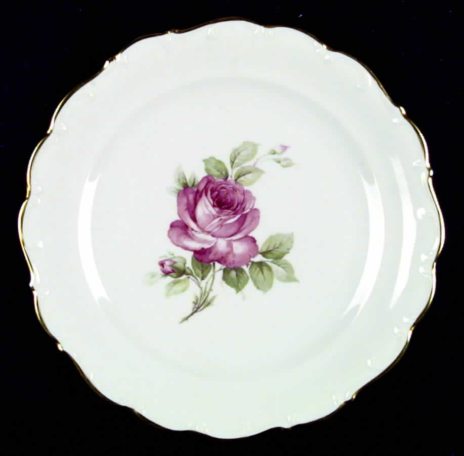 La Vie En Rose Dinner Plate by Schumann - Bavaria-1