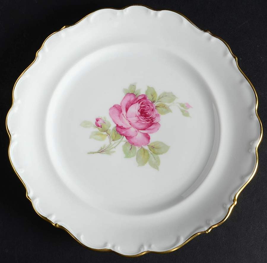 La Vie En Rose Salad Plate by Schumann - Bavaria-1