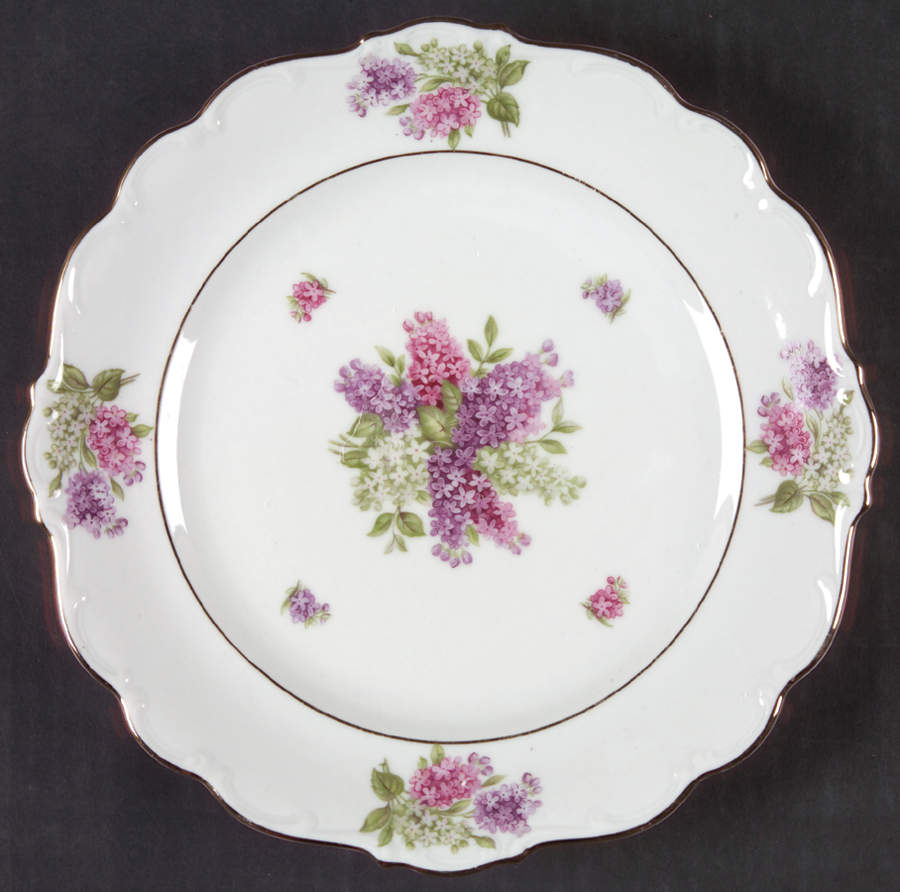 Lilac Salad Plate by Schumann - Bavaria-1