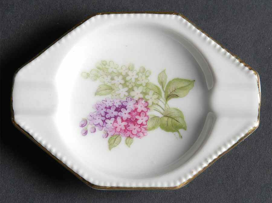 Lilac 3" Small Diamond Shape Ashtray by Schumann - Bavaria-1