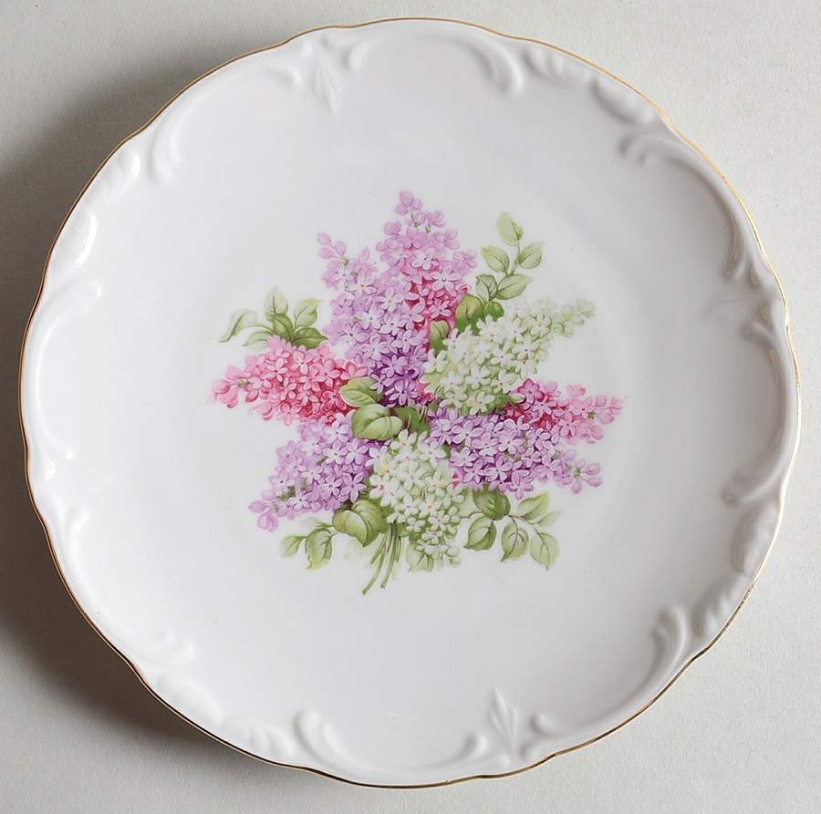Lilac Time Salad Plate by Schumann - Bavaria-1