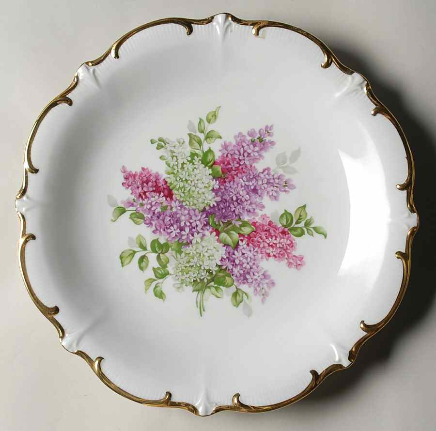 Lilac Time 11" Chop Plate (Round Platter) by Schumann - Bavaria-1