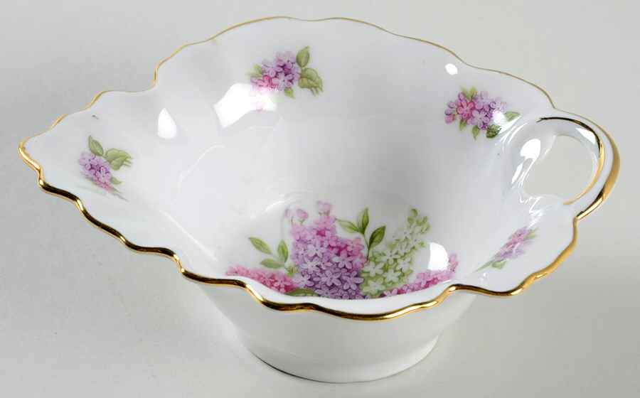 Lilac Time Nut Dish by Schumann - Bavaria-1