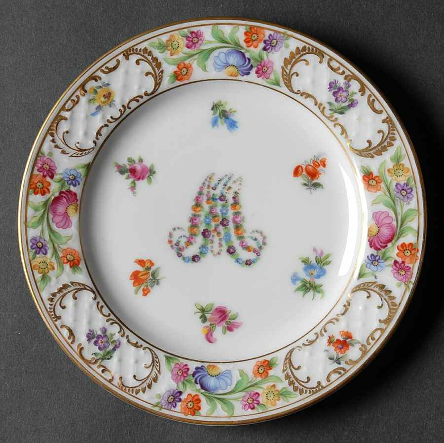 Maria Antoinette Bread & Butter Plate by Schumann - Bavaria-1