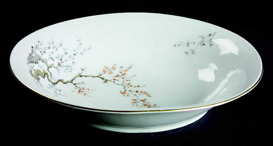 Mandarin 10" Oval Vegetable Bowl by Schumann - Bavaria-1