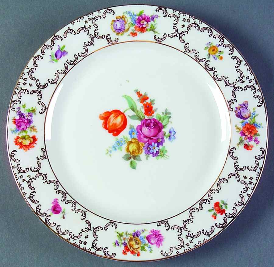 The Meissen Salad Plate by Schumann - Bavaria-1