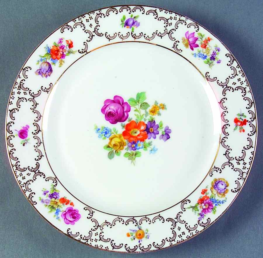 The Meissen Salad Plate by Schumann - Bavaria-1
