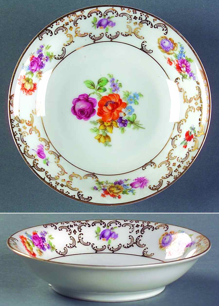 The Meissen Fruit/Dessert (Sauce) Bowl by Schumann - Bavaria-1