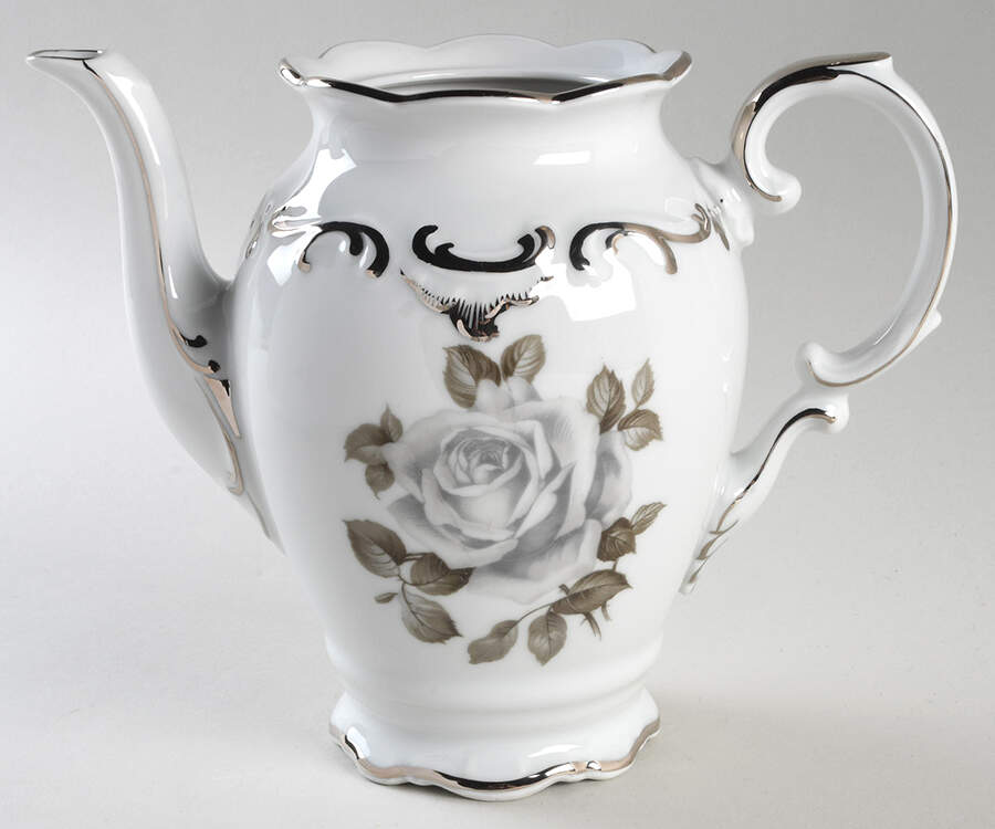 Moon Rose Coffee Pot No Lid by Schumann - Bavaria-1