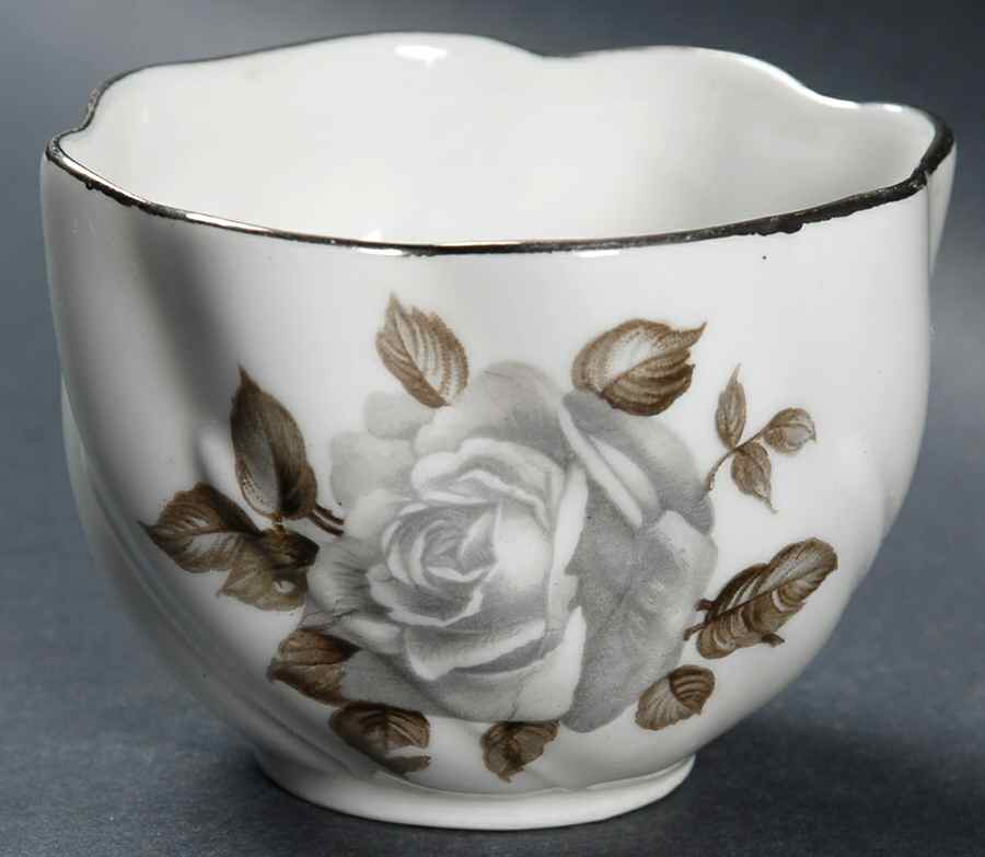 Moon Rose Mini Open Sugar Bowl by Schumann - Bavaria-1