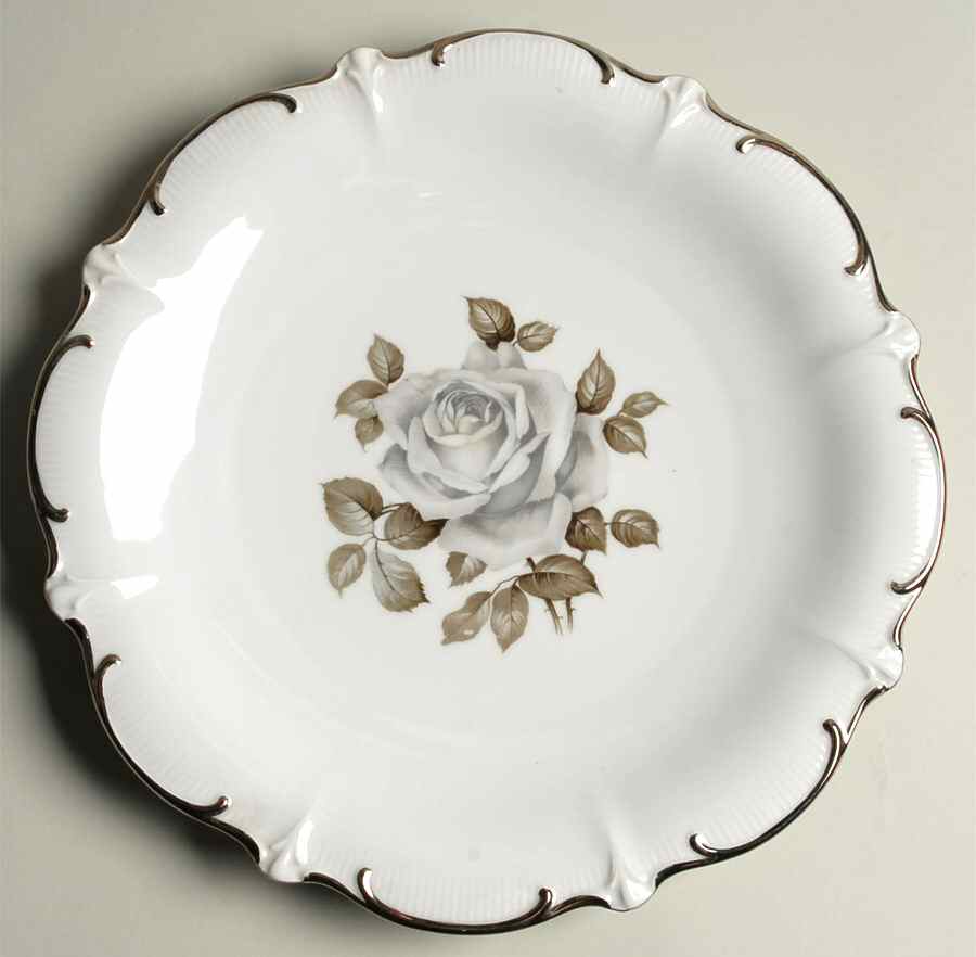 Moon Rose 12" Chop Plate (Round Platter) by Schumann - Bavaria-1