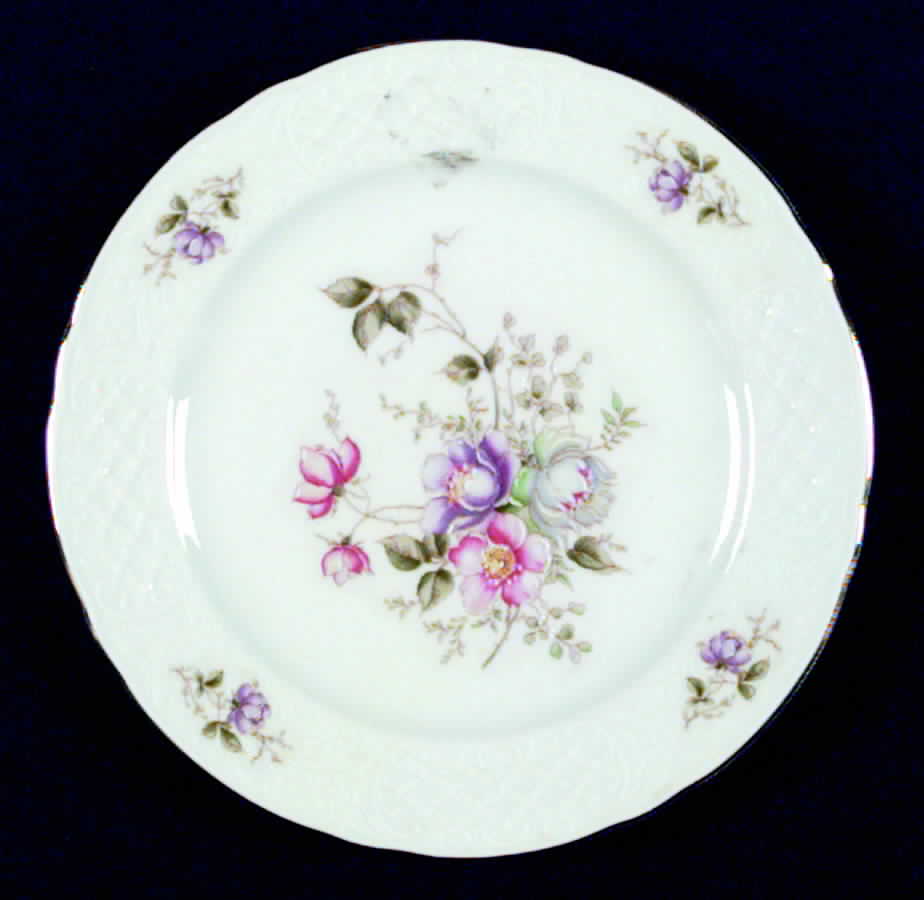 Mountain Rose Salad Plate by Schumann - Bavaria-1