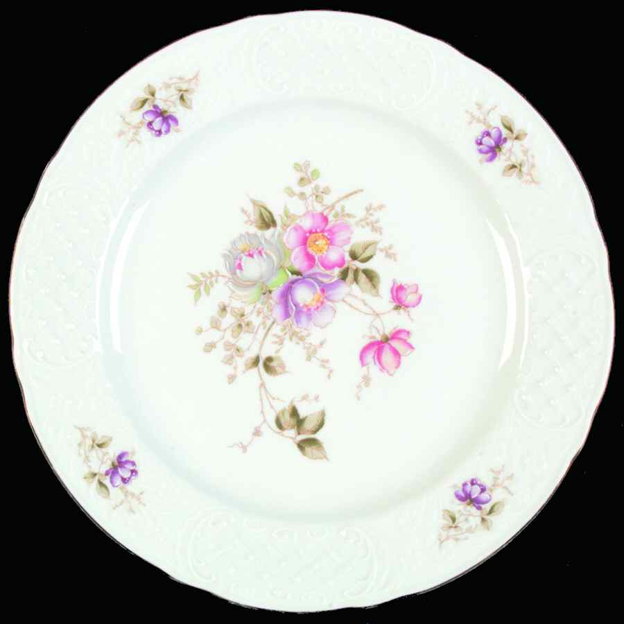 Mountain Rose Dinner Plate by Schumann - Bavaria-1