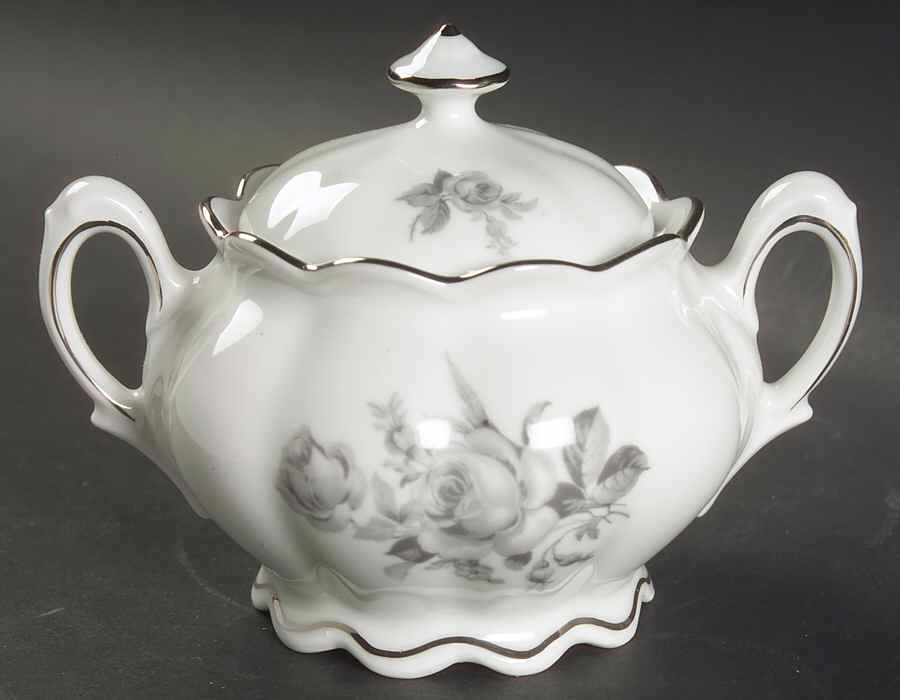 Nannette Sugar Bowl & Lid by Schumann - Bavaria-1