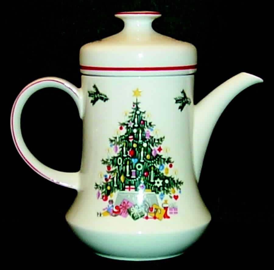 Noel Coffee Pot & Lid by Schumann - Bavaria-1