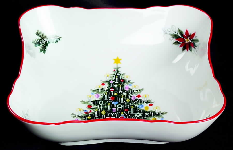 Noel 6" Square Vegetable Bowl by Schumann - Bavaria-1