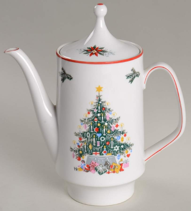 Noel Coffee Pot & Lid by Schumann - Bavaria-1