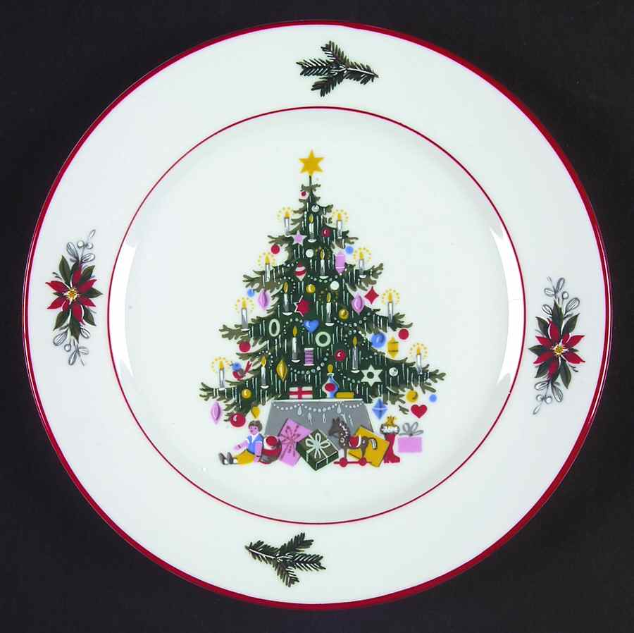Noel Salad Plate by Schumann - Bavaria-1