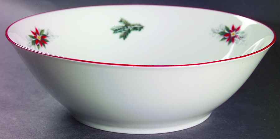 Noel 9" Round Vegetable Bowl by Schumann - Bavaria-1