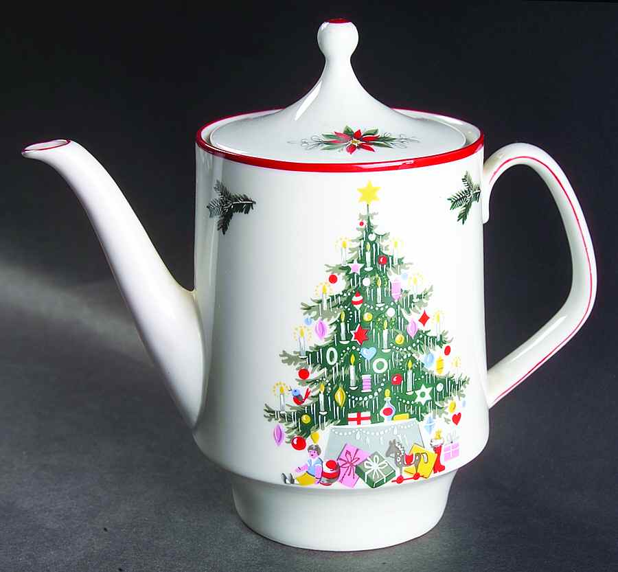Noel Teapot & Lid by Schumann - Bavaria-1