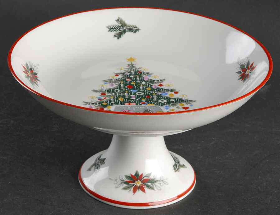 Noel Round Compote (Height X Width) by Schumann - Bavaria-1