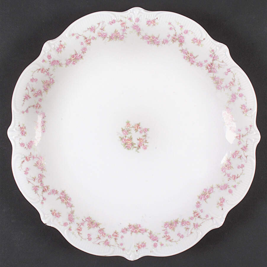 Original Bridal Rose 12" Chop Plate (Round Platter) by Schumann - Bavaria-1